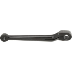 PartzBiz HD DS16021041 - Drag Gloss Black Heel & Toe Shift Lever for Harley Softail FLST Touring 86-06 | 1602-1041