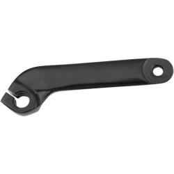 PartzBiz HD DS16021043 - Drag Gloss Black Inner Shift Rod Lever for Harley Touring 84-16 | 1602-1043