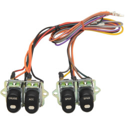 PartzBiz HD DS21060221 - Drag Inner Fairing Cap 4 Accessory Cruise Spot Speaker Switch Control Kit Harley | 2106-0221 PartzBiz HD DS21060221 - Drag Inner Fairing Cap 4 Accessory Cruise Spot Speaker Switch Control Kit Harley | 2106-0221