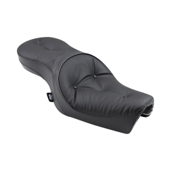 PartzBiz HD DS08040261 - Drag Low-Profile Touring Pillow-Style Black Seat 4 Harley 06-22  XL Models | 0