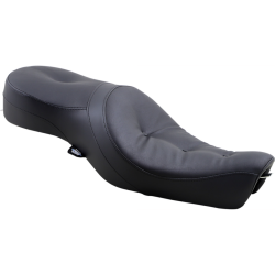 PartzBiz HD DS08040297 - Drag Low-Profile Wide Touring Pillow Style Seat 4 Harley 04-22 XL Models | 0