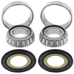 PartzBiz HD DS04100294 - Drag Neck Post Tapered Bearing Race Dust Seals Complete Kit Harley Touring 14-20