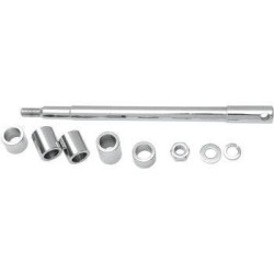PartzBiz HD DS02140570 - Drag OE 16-0250-BC Chrome Front Axle Kit Harley 86-99 FLST Fat Boy Softail