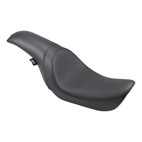 PartzBiz HD: 4417841-Drag Predator Smooth Vinyl Black Harley Lowered Seat for 06-17 Dyna Models | 0803-0574