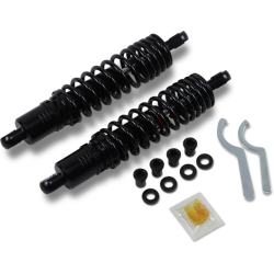 PartzBiz HD DS13101840 - Drag Premium Low Profile สีดำ 10.5” โช๊คหลังแบบสปริงปรับได้ XL | 1310-1189 PartzBiz HD DS13101840 - Drag Premium Low Profile สีดำ 10.5” โช๊คหลังแบบสปริงปรับได้ XL | 1310-1189