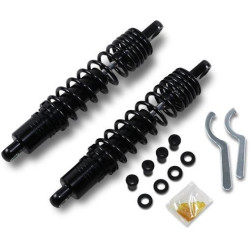 PartzBiz HD DS13101832 - Drag Premium Low Profile สีดำ 10.5” โช๊คหลังแบบสปริงปรับได้ XL | 1310-1189 PartzBiz HD DS13101832 - Drag Premium Low Profile สีดำ 10.5” โช๊คหลังแบบสปริงปรับได้ XL | 1310-1189