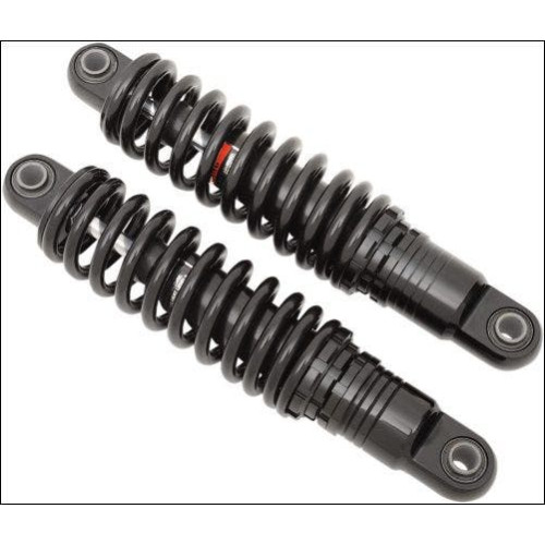 PartzBiz HD: 4417816-Drag Premium Low Profile Black 10.5" Adjustable Rear Spring Shocks XL  | 1310-1189