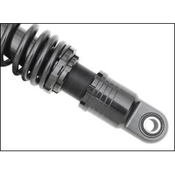 PartzBiz HD DS13101202 - Drag 1310-1202 Black Nitrogen 13” โช๊คหลังแบบปรับได้ 91-17 Harley FX 1310-1202 13101202