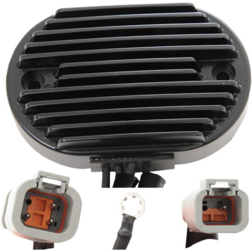PartzBiz HD: 4417806-Drag Premium Solid State Black Voltage Regulator Harley 2007 Softail 74540-07 | 2112-1026 PartzBiz HD: 4417806-Drag Premium Solid State Black Voltage Regulator Harley 2007 Softail 74540-07 | 2112-1026