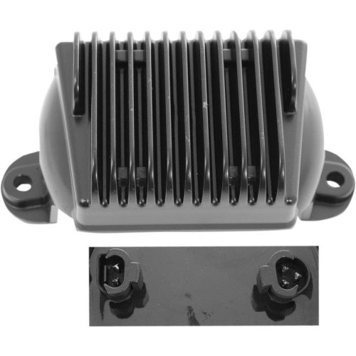 PartzBiz HD: 4417774-Drag Premium Solid State Black Voltage Regulator Harley FLH 09-16 Repl 74505-09 | 2112-1046 PartzBiz HD: 4417774-Drag Premium Solid State Black Voltage Regulator Harley FLH 09-16 Repl 74505-09 | 2112-1046