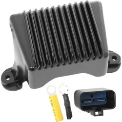 PartzBiz HD DS21121032 - Drag Premium Solid State Black Voltage Regulator Harley FLH 97-01 Repl 74505-97 | 2112-1032 PartzBiz HD DS21121032 - Drag Premium Solid State Black Voltage Regulator Harley FLH 97-01 Repl 74505-97 | 2112-1032