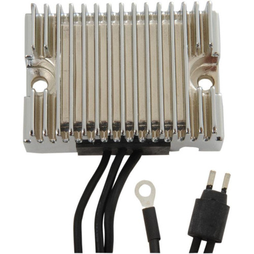 PartzBiz HD: 4417790-Drag Premium Solid State Chrome Voltage Regulator Harley 94-03 XL Repl 74523-94 | 2112-1065 PartzBiz HD: 4417790-Drag Premium Solid State Chrome Voltage Regulator Harley 94-03 XL Repl 74523-94 | 2112-1065