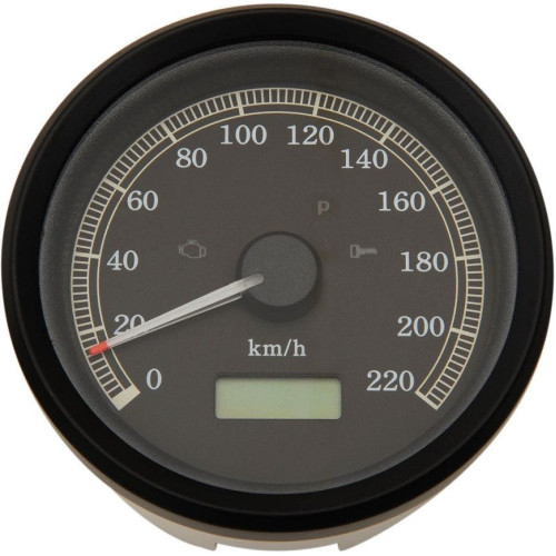 PartzBiz HD: 4417758-Drag Programmable 3 3/8 Electronic KMH Speedometer Harley Sportster XL883 01-03 | 2210-0390 PartzBiz HD: 4417758-Drag Programmable 3 3/8 Electronic KMH Speedometer Harley Sportster XL883 01-03 | 2210-0390