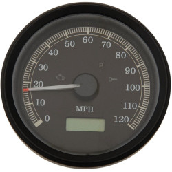 PartzBiz HD DS22100389 - Drag Programmable 3 3/8 อิเล็กทรอนิกส์ MPH Speedometer Harley Sportster XL883 01-03 | 2210-0389