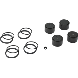 PartzBiz HD DS17020605 - Drag Rear Caliper Seat & Pistons Rebuild Kit Harley Touring FLH/T 08-Up 1702-0605