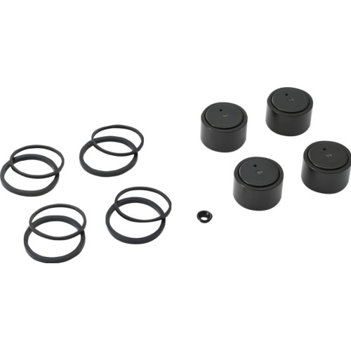 PartzBiz HD: 4417730-Drag Rear Caliper Seat & Pistons Rebuild Kit Harley Touring FLH/T 08-Up 1702-0605