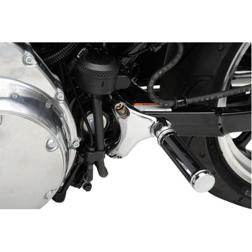 PartzBiz HD: 4417735-Drag Rear Passenger Footpeg Mounts Chrome Harley Sportster XL 04-13 Repl 49322-04 PartzBiz HD: 4417735-Drag Rear Passenger Footpeg Mounts Chrome Harley Sportster XL 04-13 Repl 49322-04