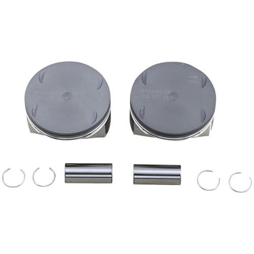 PartzBiz HD: 4417711-Drag Replacement Coated Piston Kit 3.942 Bore Harley Milwaukee Eight 107 17-Up