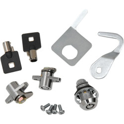 PartzBiz HD DS35010978 - Drag Saddlebag & Tour-Pak Matching Lock / Key Kit for Harley Touring FLH/T 97-13 | 3501-0978