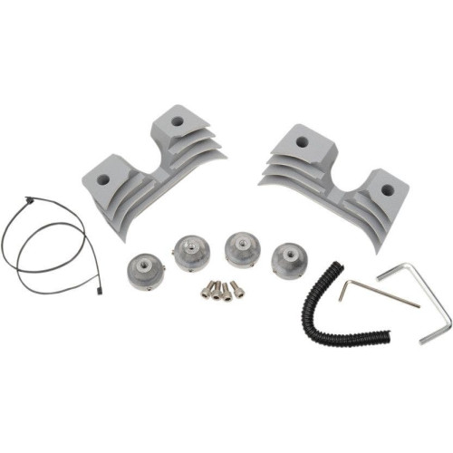 PartzBiz HD: 4417689-Drag Silver Finned Spark Plug Head Bolt Covers Harley Sportster 04-17 XL | 0940-1316 PartzBiz HD: 4417689-Drag Silver Finned Spark Plug Head Bolt Covers Harley Sportster 04-17 XL | 0940-1316