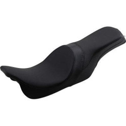 PartzBiz HD DS08011263 - Drag Smooth Vinyl ตำแหน่งไปข้างหน้า Predator 2-Up Seat Harley FLH/T 08-Up 0801-1263 08011263 Harley-Davidson Electra Glide Road Glide Road King Street Glide Tri Glide FLHT FLHR FLTR FLHX