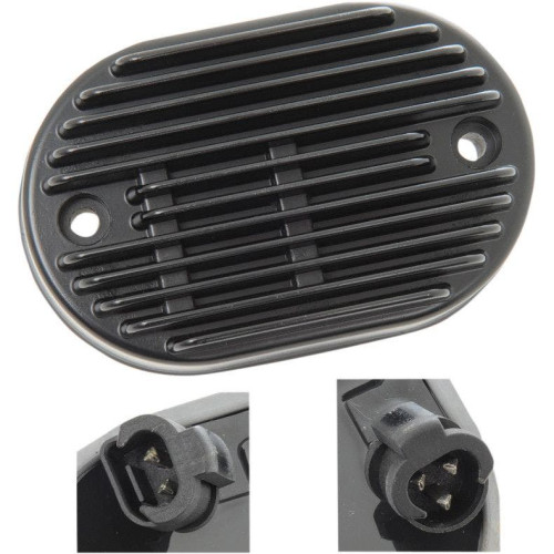 PartzBiz HD: 4417697-Drag Solid State Black Voltage Regulator Harley 11-17 Softail Repl 74540-11 | 2112-0811