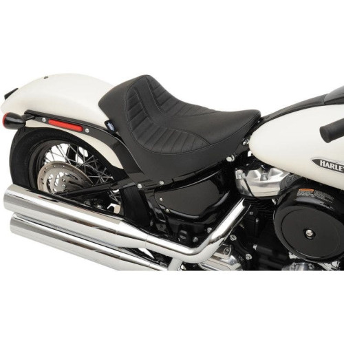 PartzBiz HD: 4417665-Drag Specialties 0802-1150 Black Scorpion Stitch EZ ON Solo Seat 08-23 Harley Softail deluxe heritage classic slim custom motorcycle saddle upgrade PartzBiz HD: 4417665-Drag Specialties 0802-1150 Black Scorpion Stitch EZ ON Solo Seat 08-23 Harley Softail deluxe heritage classic slim custom motorcycle saddle upgrade
