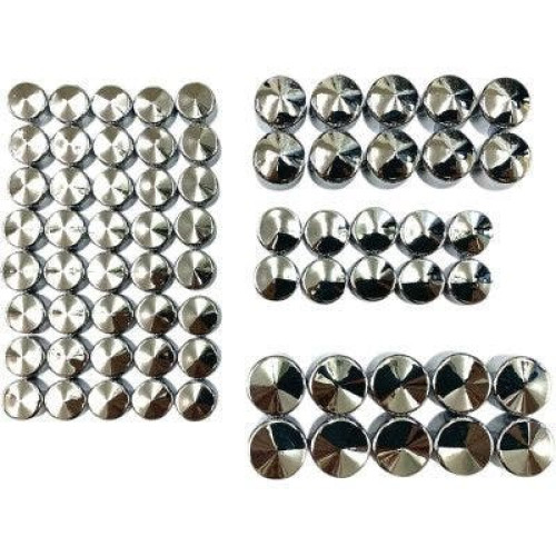 PartzBiz HD: 4417609-ชุดฝาครอบเครื่องยนต์ Drag Chrome Bolt สำหรับ Harley Milwaukee Eight M8 17-20 PartzBiz HD: 4417609-ชุดฝาครอบเครื่องยนต์ Drag Chrome Bolt สำหรับ Harley Milwaukee Eight M8 17-20