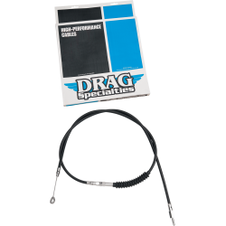 PartzBiz HD DS06521478 - Drag Specialties สายคลัตช์ประสิทธิภาพสูงแบบถักสีดำ รุ่น 07 FLH/T