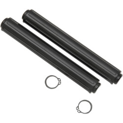 PartzBiz HD DS06590016 - Drag Specialties ฝาครอบตัวปรับสายคลัตช์สีดำ 86-16 Harley FXST FXD FXR XL | 0659-0016