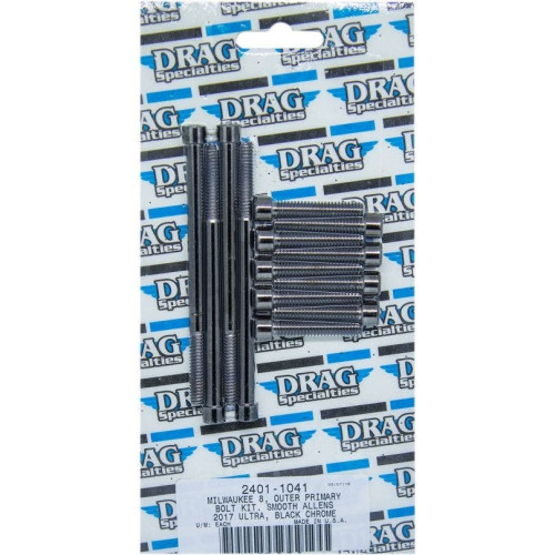 PartzBiz HD: 4417556-Drag Specialties Black Outer Primarty Bolt Replacement Kit Smooth Head 17-19 Harley Davidson Milwaukee Eight M8 M-Eight Touring Hardware Bolts Nuts Washers Engine Transmission PartzBiz HD: 4417556-Drag Specialties Black Outer Primarty Bolt Replacement Kit Smooth Head 17-19 Harley Davidson Milwaukee Eight M8 M-Eight Touring Hardware Bolts Nuts Washers Engine Transmission