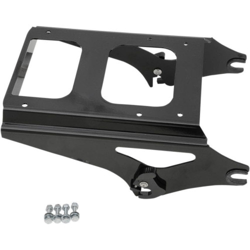 PartzBiz HD: 4417523-Drag Specialties Black Quick Detach Tour Pak Box Mount for Harley 09-13 FLH/T | 1510-0243 PartzBiz HD: 4417523-Drag Specialties Black Quick Detach Tour Pak Box Mount for Harley 09-13 FLH/T | 1510-0243