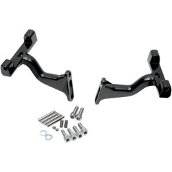 PartzBiz HD DS16210395 - Drag Specialties แท่นยึดพื้นผู้โดยสารยกสีดำ 50789-99B Harley 93-14 - 16210395 PartzBiz HD DS16210395 - Drag Specialties แท่นยึดพื้นผู้โดยสารยกสีดำ 50789-99B Harley 93-14 - 16210395