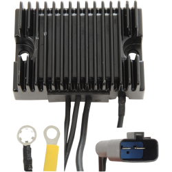 PartzBiz HD DS21120807 - Drag Solid State Black Voltage Regulator Harley 2000 Softail Repl 74512-00 | 2112-0807 PartzBiz HD DS21120807 - Drag Solid State Black Voltage Regulator Harley 2000 Softail Repl 74512-00 | 2112-0807