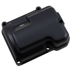 PartzBiz HD DS11050241 - Drag Specialties ฝาครอบเกียร์สีดำ Harley Twin Cam Touring FLT 98-06