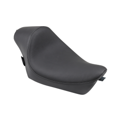 PartzBiz HD DS08040607 - Drag Specialties Caf√©-Style Smooth Vinyl Black Seat 4 Harley 04-22 XL Models | 0