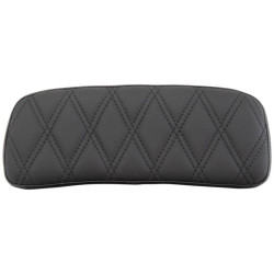 PartzBiz HD DS08220432 - Drag Specialties Chopped Tour Pak Pad สีดำ Double Diamond Harley Universal