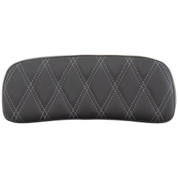 PartzBiz HD DS08220433 - Drag Specialties Chopped Tour Pak Pad Silver Double Diamond Harley Universal