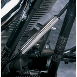 PartzBiz HD DSDS390448 - Drag Specialties ฝาครอบตัวปรับสายคลัตช์ Chrome 86-16 Harley FXST FXD FXR XL | DS-390448