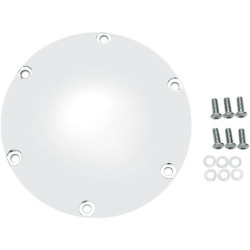 PartzBiz HD DS11070006 - Drag Specialties ฝาครอบ Chrome Die Cast Domed Derby 04-18 Harley Sportster XL | 1107-0006