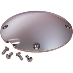 PartzBiz HD DSDS375647 - Drag Specialties Chrome Die Cast Domed Derby Cover Harley Sportster XL 04-15 | DS-375647