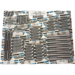 PartzBiz HD DS24010966 - Drag Specialties ชุดเปลี่ยนสลักเกลียวเครื่องยนต์ Chrome หัวเป็นสัน 17-22 Harley Davidson Milwaukee Eight M8 M-Eight Touring ฮาร์ดแวร์ สลักเกลียว ถั่ว แหวนรอง เครื่องยนต์ เกียร์ PartzBiz HD DS24010966 - Drag Specialties ชุดเปลี่ยนสลักเกลียวเครื่องยนต์ Chrome หัวเป็นสัน 17-22 Harley Davidson Milwaukee Eight M8 M-Eight Touring ฮาร์ดแวร์ สลักเกลียว ถั่ว แหวนรอง เครื่องยนต์ เกียร์