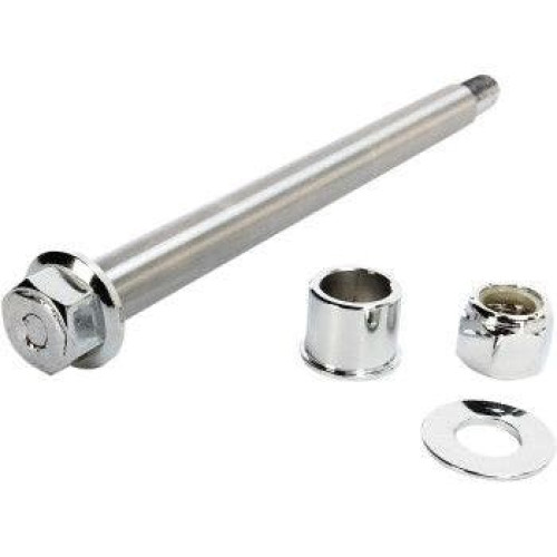 PartzBiz HD: 4417417-Drag Specialties Chrome Front Axle Kit 00-06 Harley Springer Softail 0214-0951 PartzBiz HD: 4417417-Drag Specialties Chrome Front Axle Kit 00-06 Harley Springer Softail 0214-0951