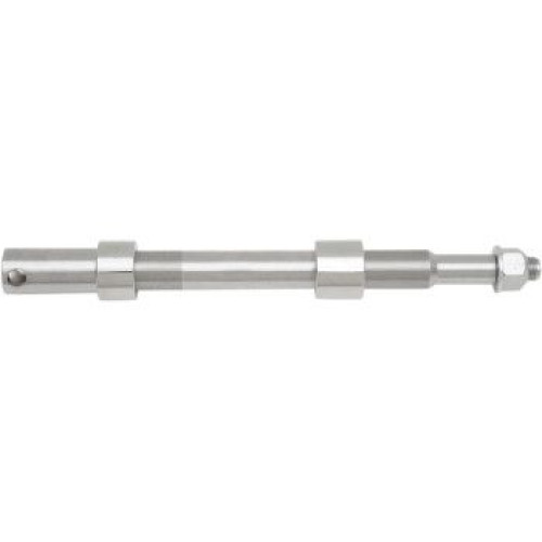 PartzBiz HD: 4417418-Drag Specialties Chrome Front Axle Kit For Harley Davidson FXDF 08-17 FLD 12-16