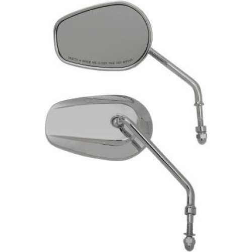 PartzBiz HD: 4417432-Joker Machine Beer Schooner Right Side Mirror for Harley or Metric - 03-021R