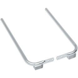 PartzBiz HD DS35010602 - Drag Specialties Chrome Plated Saddlebag Support Brackets Harley Touring 98-03 35010602;3501-0602;DS35010602