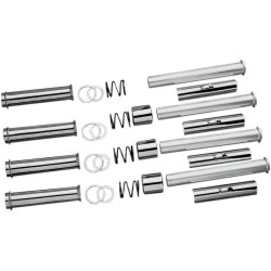 PartzBiz HD DSDS193761 - Drag Specialties Chrome Pushrod Tubes สำหรับ Harley L79-84 Shovelheads DS193761 PartzBiz HD DSDS193761 - Drag Specialties Chrome Pushrod Tubes สำหรับ Harley L79-84 Shovelheads DS193761