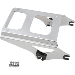 PartzBiz HD DS15100242 - Drag Specialties Chrome Quick Detach Tour Pak Box Mount สำหรับ Harley 09-13 FLH/T | 1510-0242