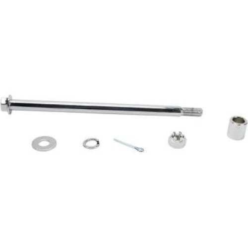 PartzBiz HD: 4417409-Drag Specialties Chrome Rear Axle Kit Harley Davidson FXR 82-94 DS-223045