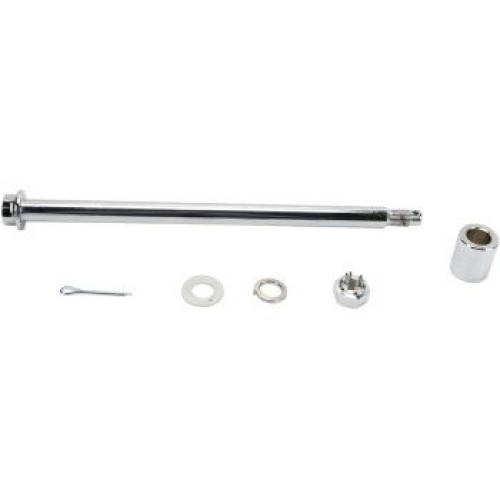PartzBiz HD: 4417411-Drag Specialties Chrome Rear Axle Kit Harley Touring FLH/T 80-99 DS-223051